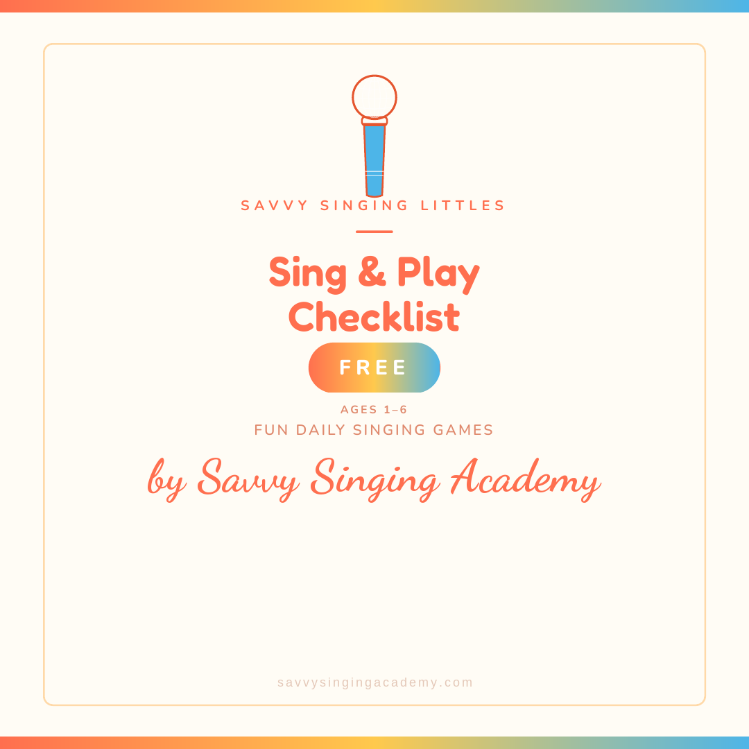 Sing & Play Checklist cover