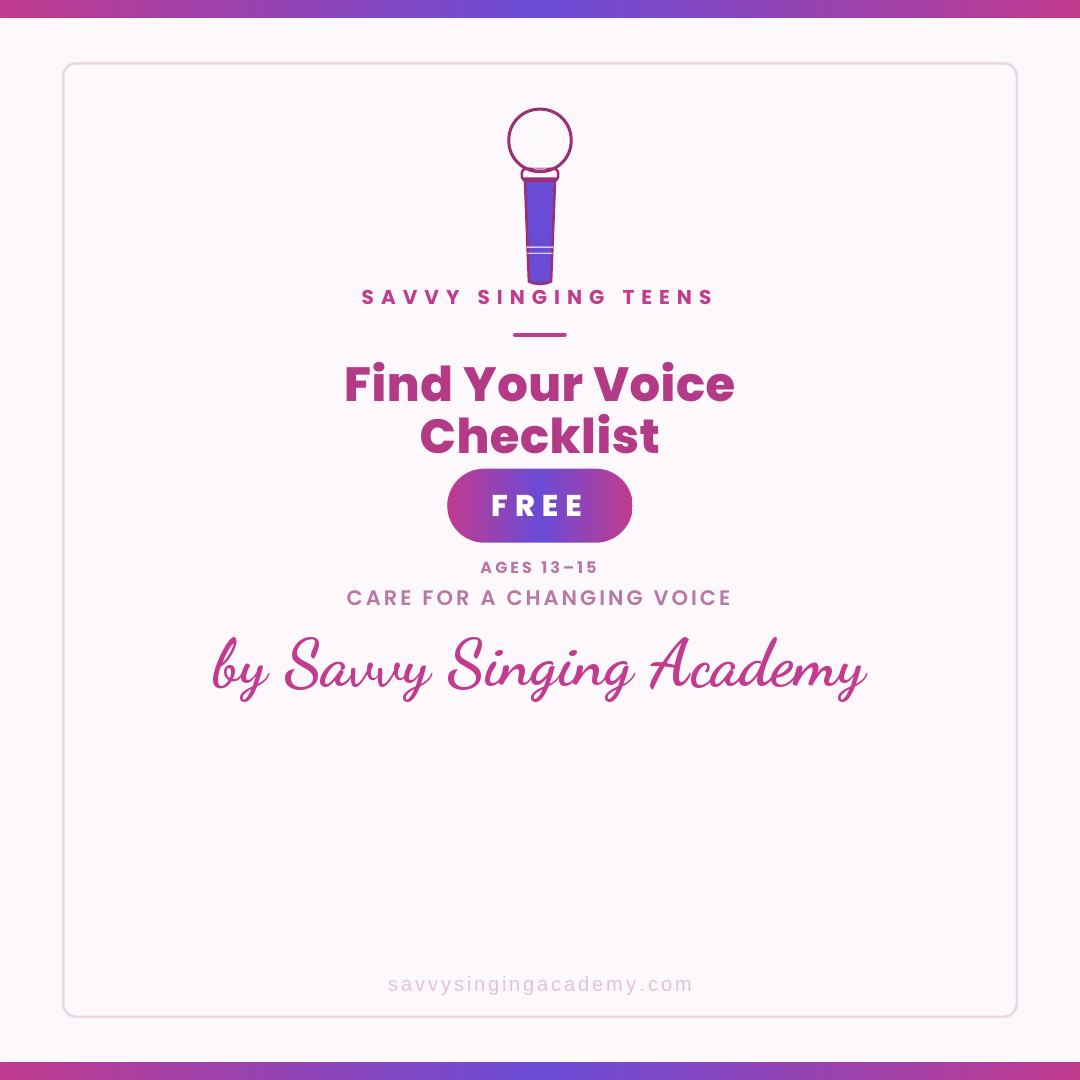 Find Your Voice Checklist cover